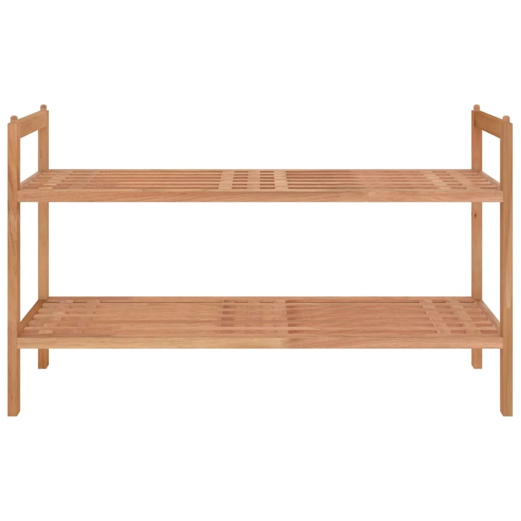 Scarpiera 69 x 27 x 41 cm in legno massello di noce marrone 02_0043412