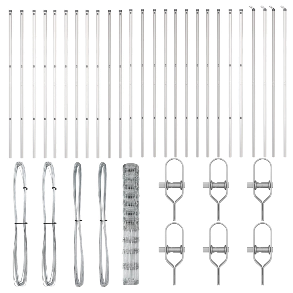 Recinto  1.4x50 m in acciaio galvanizzato