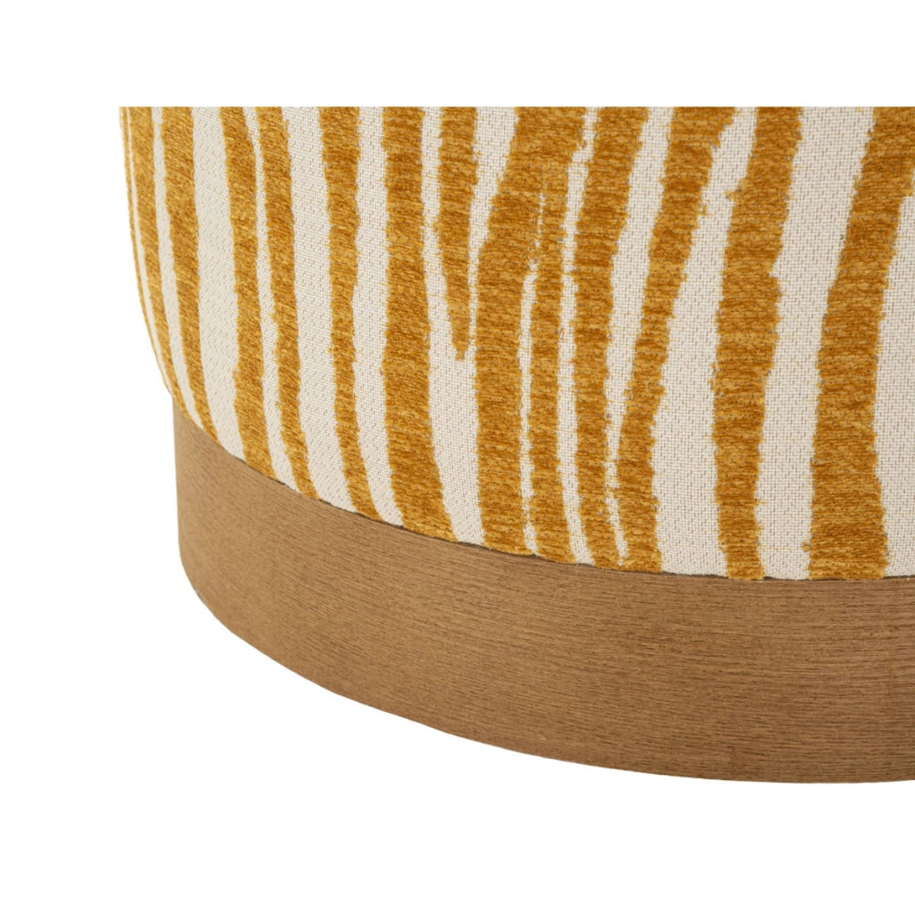 Pouf VKH1066, Giallo, Spugna, 40x40x40 cm