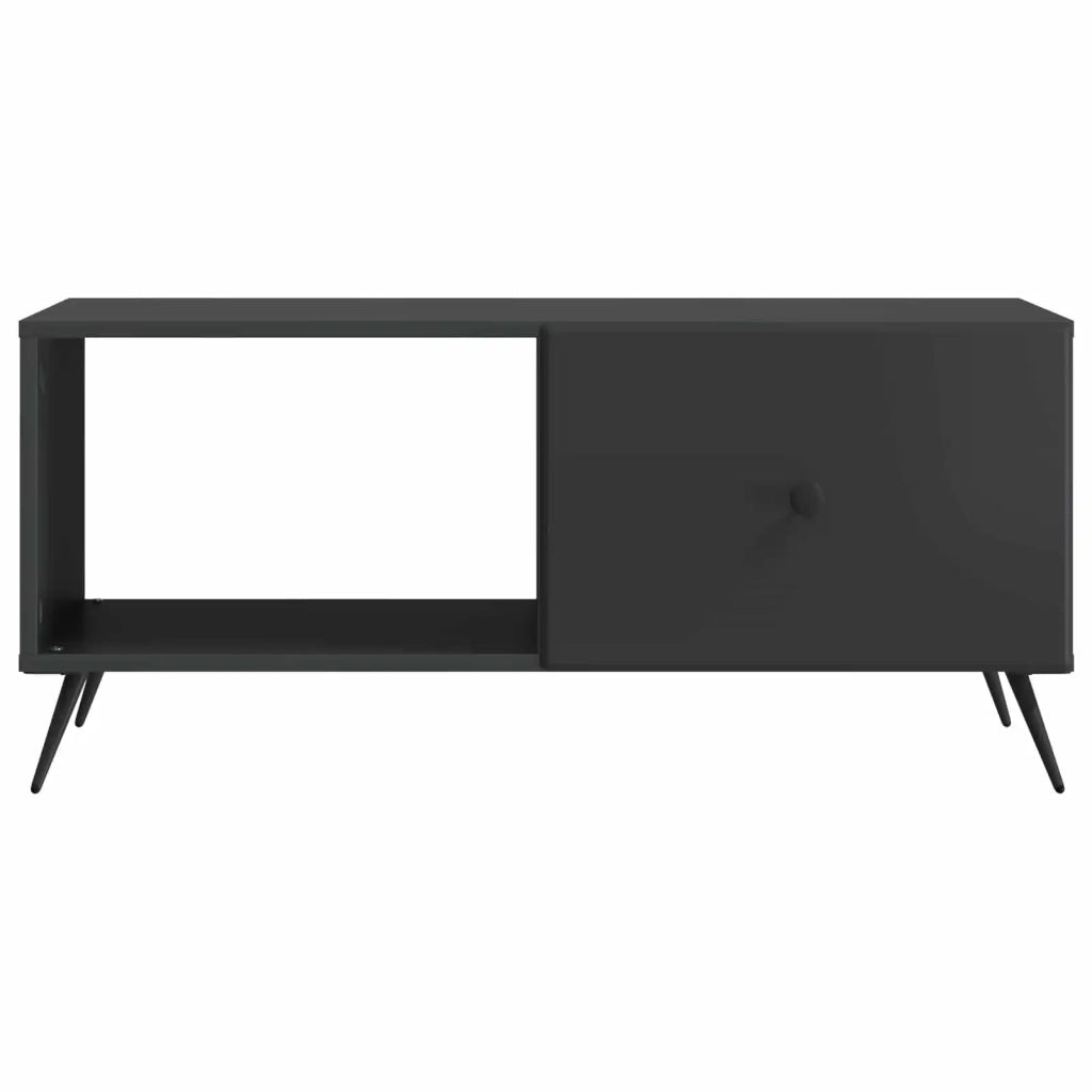 Tavolino da salotto Nero 90 x 50 x 40 cm Legno ingegnerizzato 895646