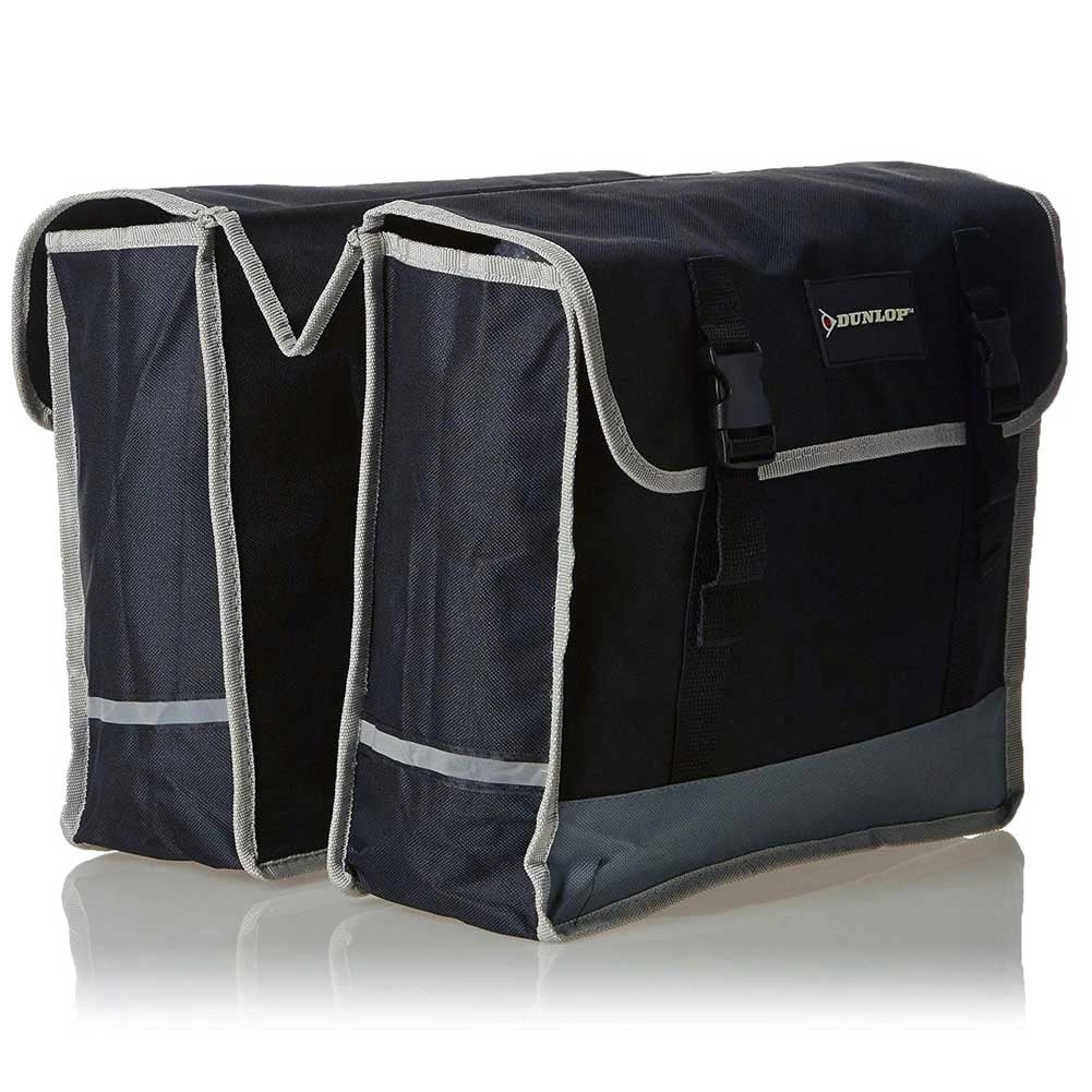 Borse Laterali Posteriori Bicicletta Borsa Doppia Porta Oggetti Bici Dunlop
