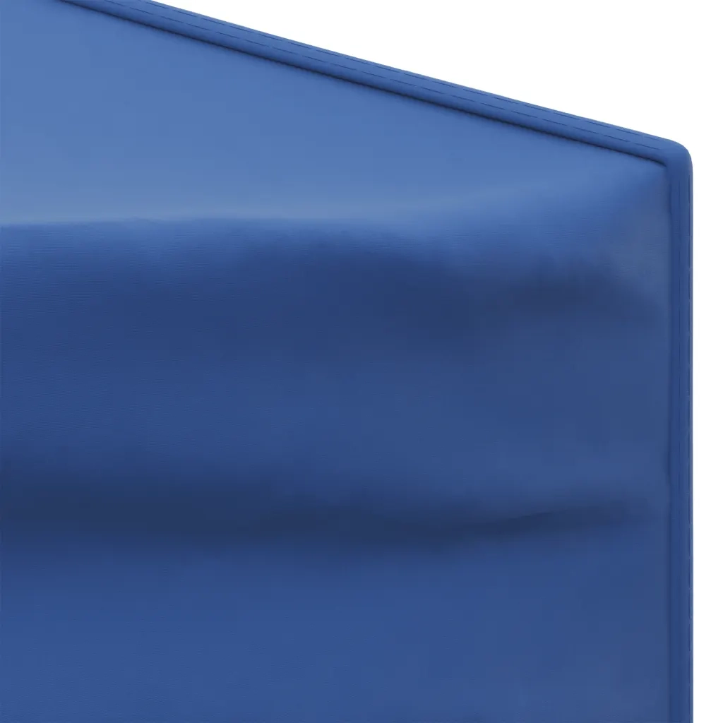 Tenda per Feste Pieghevole con Pareti Laterali-Tenda Gazebo Blu 2x2 m 129909