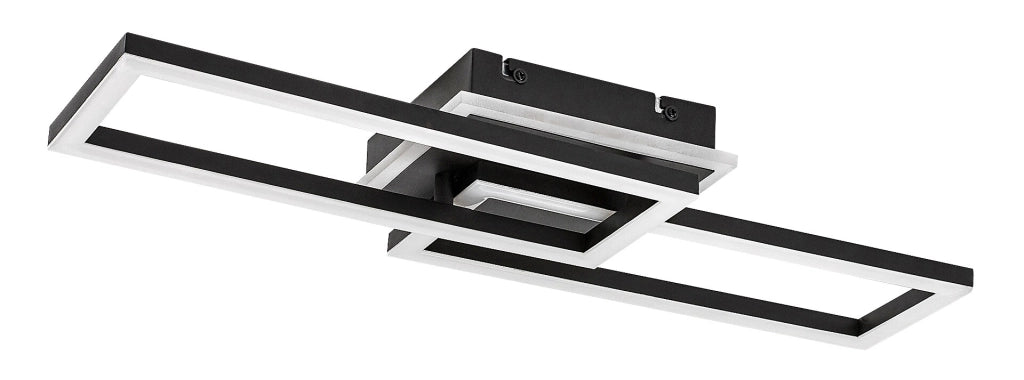 Plafoniera LED geometrica 30W 3000-6500K dimmer telecomando Ramin