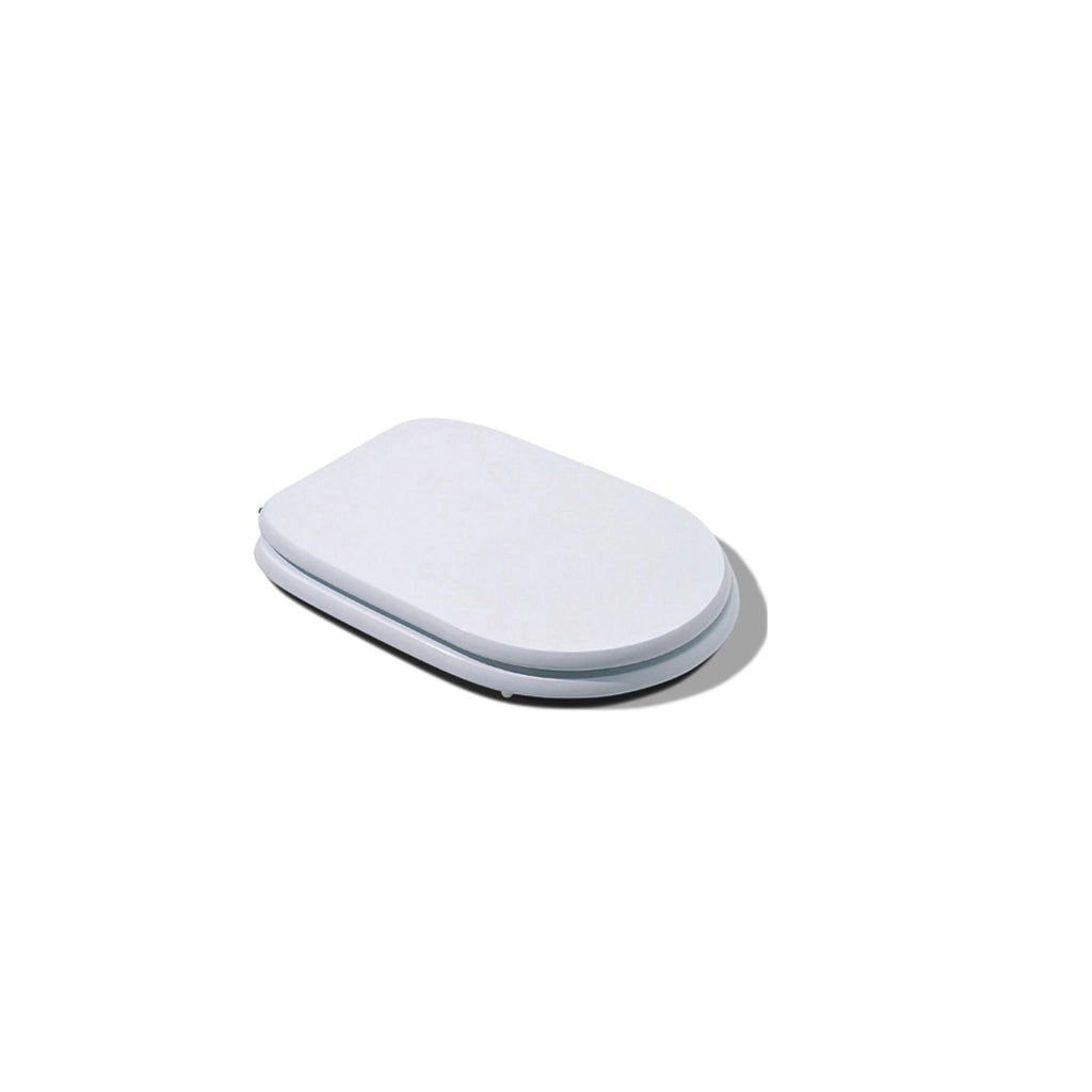 Sedile wc coprivaso Sintesi Cesame copriwc bagno ricambio copri vaso legno bianco
