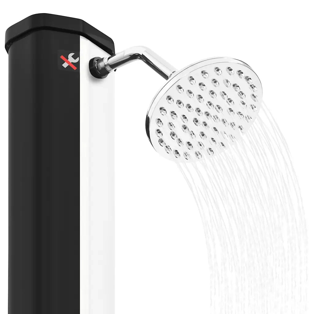 Doccia Solare da Giardino con Soffione e Rubinetto 35 L cod mxl 46093