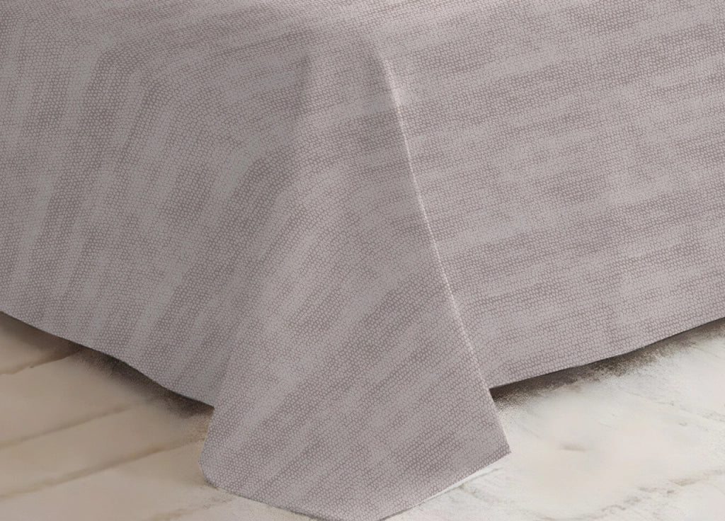 Copriletto Tessuto Piquet Primavera Estate In 100% Cotone Disegno Bon Bon - singolo - Beige