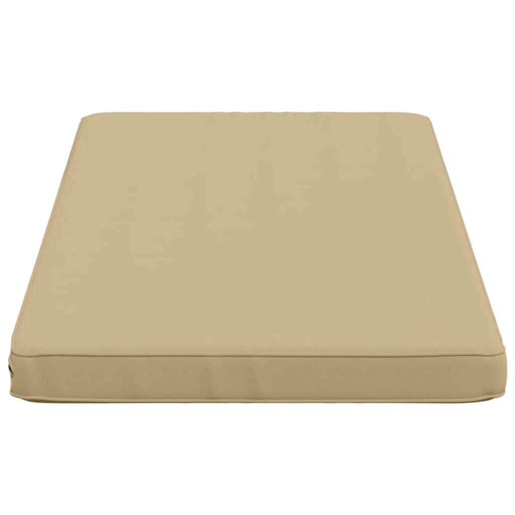 Cuscini per Panchina a 2 Pezzi VUGHT 2 pz 100% Poliestere Beige 951891