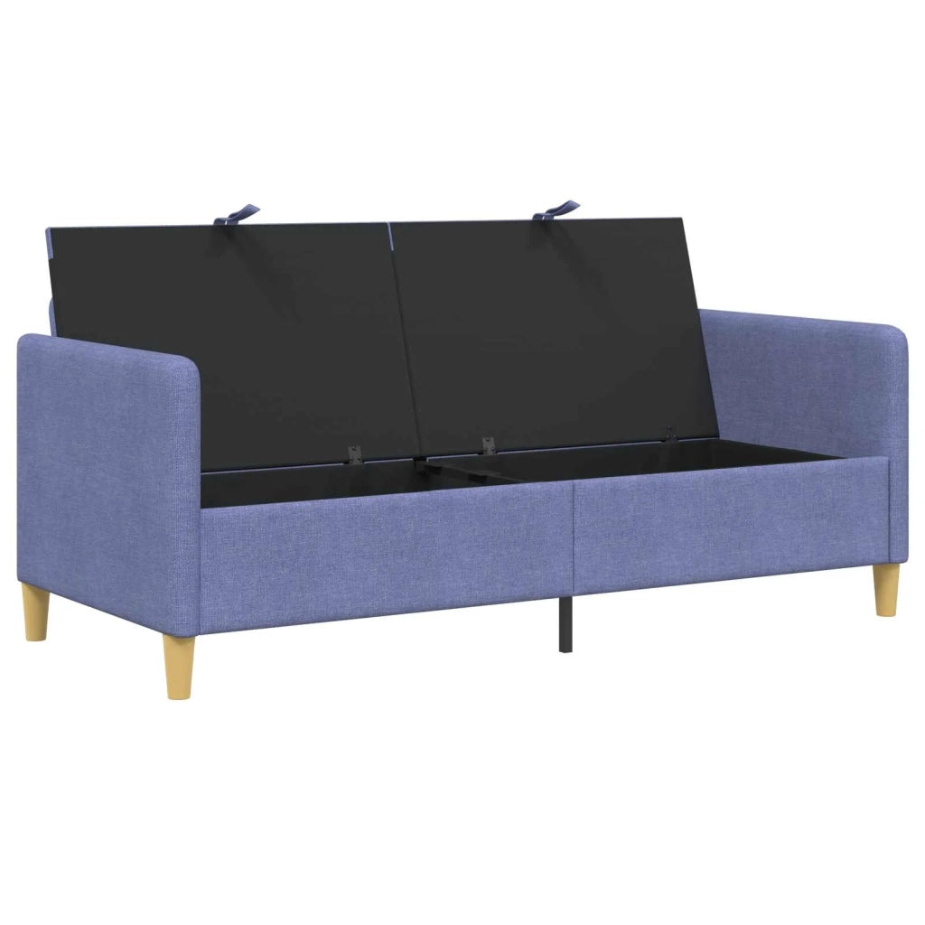 Divano con Storage Blu jeans 172 x 78 x 87 cm Poliestere 42036960