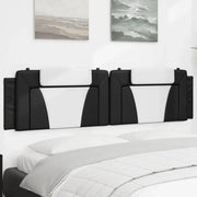 Cuscino Testiera Nero e Bianco 200 cm in Similpellecod mxl 113248