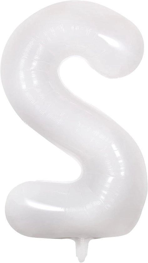 Decorazione di Festa con Ballo in Tela Bianca Num 2 - 101.6cm - Articoli di Decorazione per Feste con Spedizione Rapida