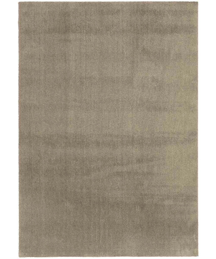 Tappeto FEEL TORTORA cm.120x170 tinta unita moderno, pelo morbido resistente e lavabile in lavatrice