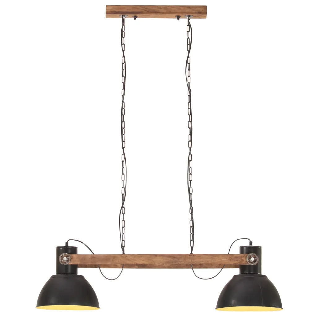 Lampada a Sospensione Industriale 25 W Nera 109 cm E27 CFW5523110