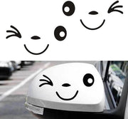 Sticker per Specchiera Posteriore Auto - Set di 2