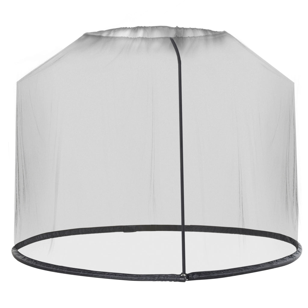 Zanzariera per Ombrellone ¨C zephmum ¨C Nero 3x2.3 m Rete Fitta