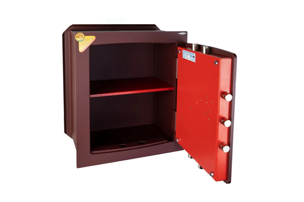 Cassaforte a Muro Technomax KM/6 Chiave a Doppia Mappa Porta 10 mm