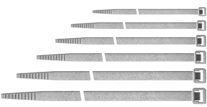 Fascette cablaggio neutra 450x4,8 maurer cf100pz - cf busta