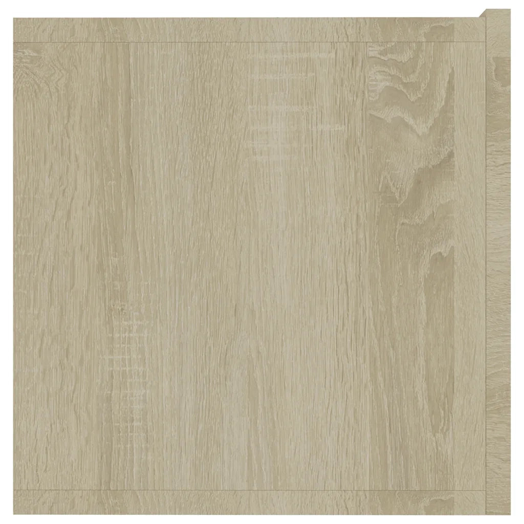 Mobile Porta TV Rovere Sonoma 80x30x30 cm in Legno Multistrato 801475