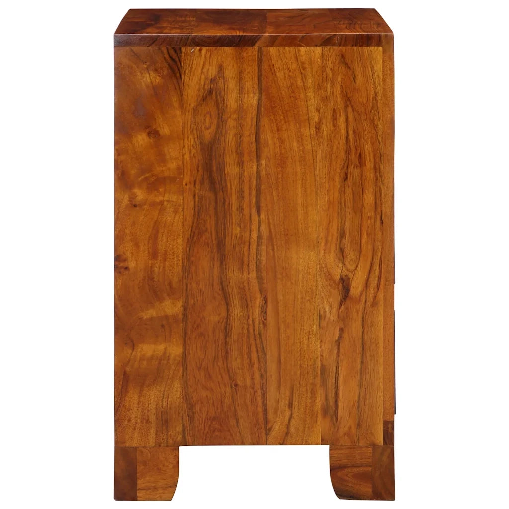 Credenza Multicolore 50x35x60 in Legno Massello di Acacia 4016501