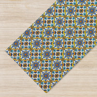 Tappeto Cucina Antiscivolo Made in Italy Passatoia Antimacchia Multiuso Corridoio Soggiorno Lavabile in Lavatrice - 50x150 - Azulejos