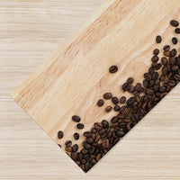 Tappeto Cucina Antiscivolo Made in Italy Passatoia Antimacchia Multiuso Corridoio Soggiorno Lavabile in Lavatrice - 50x250 - Chicchi Caffe