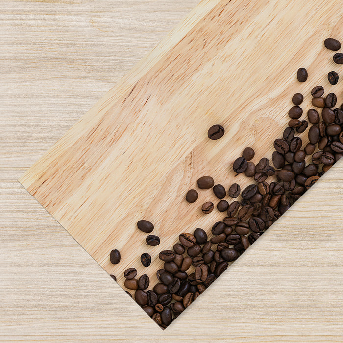 Tappeto Cucina Antiscivolo Made in Italy Passatoia Antimacchia Multiuso Corridoio Soggiorno Lavabile in Lavatrice - 50x550 - Chicchi Caffe