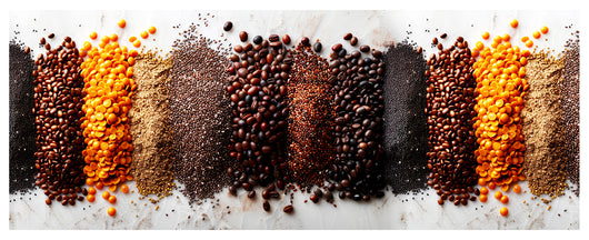 Tappeto Cucina Antiscivolo Made in Italy Passatoia Antimacchia Multiuso Corridoio Soggiorno Lavabile in Lavatrice - 50x150 - Multi Chicchi