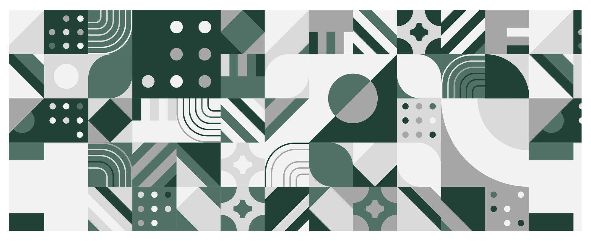 Tappeto Cucina Antiscivolo Made in Italy Passatoia Antimacchia Multiuso Corridoio Soggiorno Lavabile in Lavatrice - 50x150 - Picasso Verde