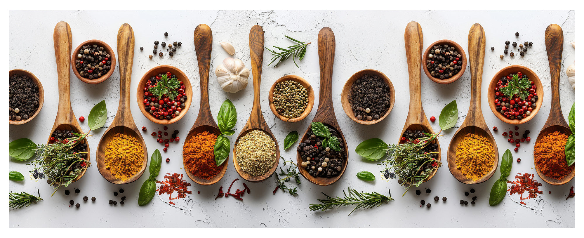 Tappeto Cucina Antiscivolo Made in Italy Passatoia Antimacchia Multiuso Corridoio Soggiorno Lavabile in Lavatrice - 50x150 - Profumi Sapori