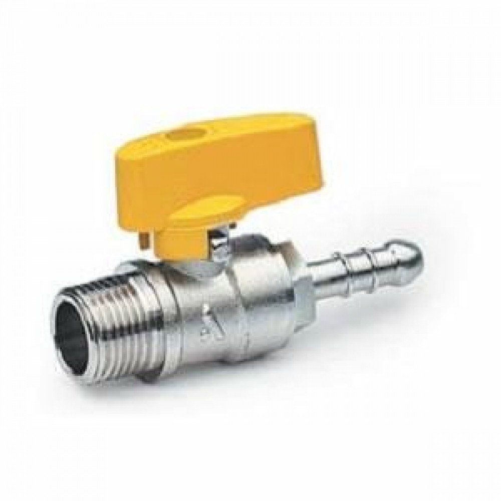 Rubinetto gas con portagomma m.1 /2  x9x5 b08xb3fs8p