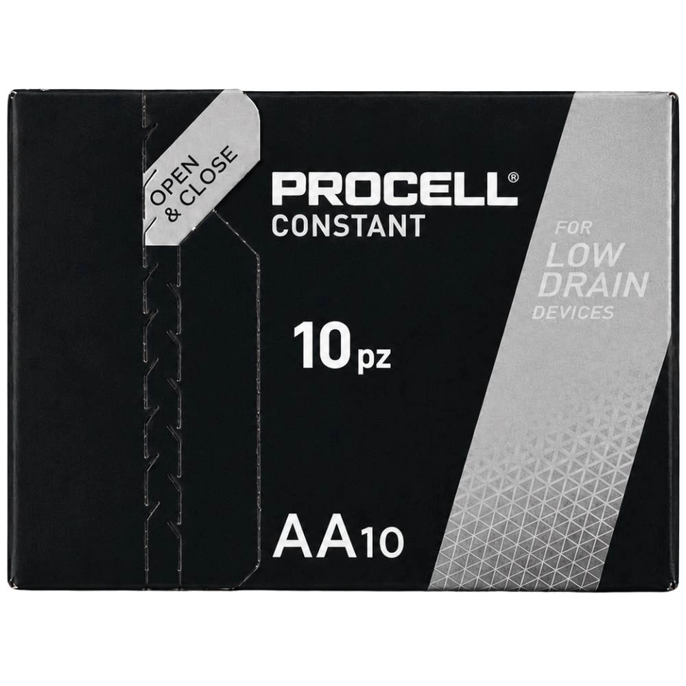 Pile alcaline stilo aa lr6 procell 1,5v confezione da 10 pezzi