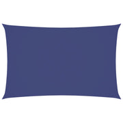 Parasole a Vela Oxford Rettangolare 2x4,5 m Blu