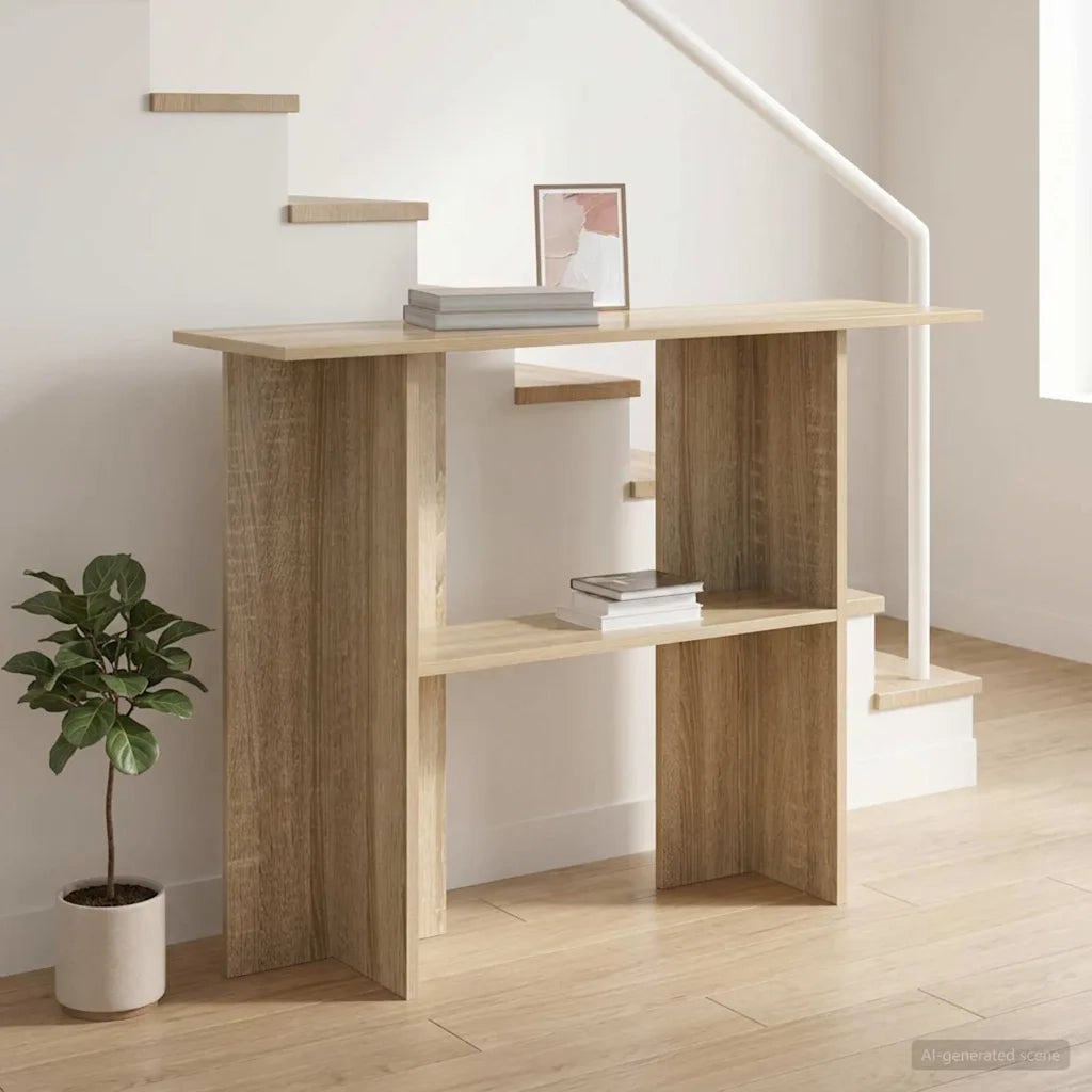 Tavolo consolle Rovere Sonoma 100 x 30 x 75 cm 8001177