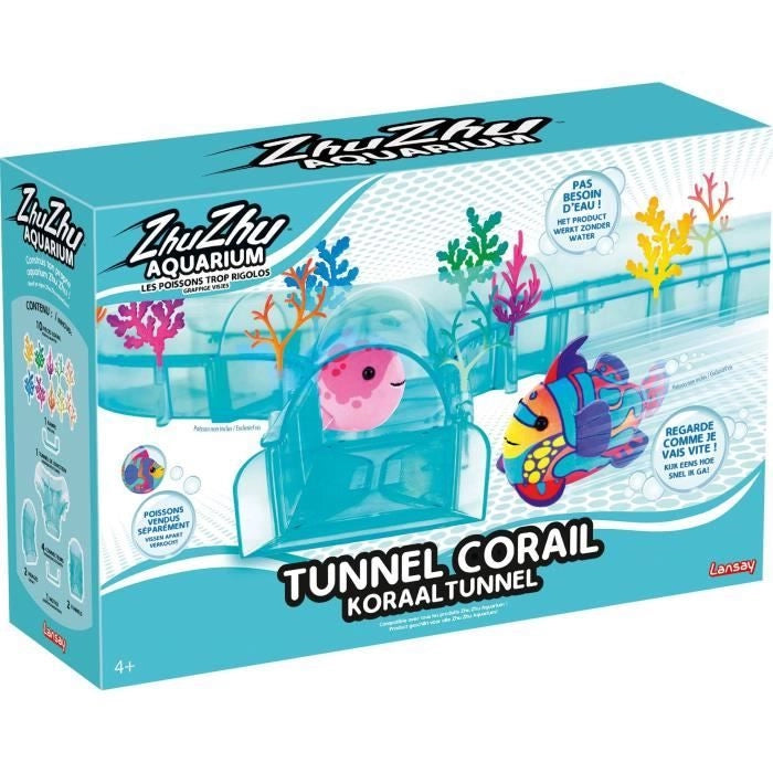 Acquario Zhu Zhu - LANSAY - Tunnel di corallo - Dai 4 anni in su