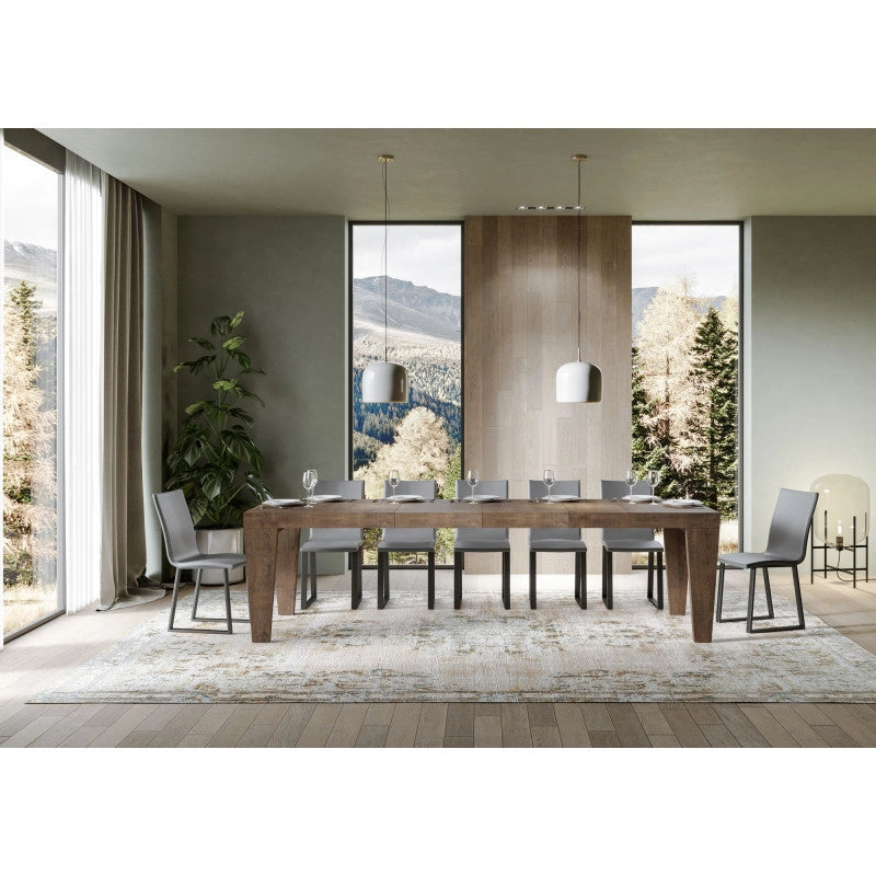 Tavolo allungabile 160/420x90 cm Spimbo Premium - Noce