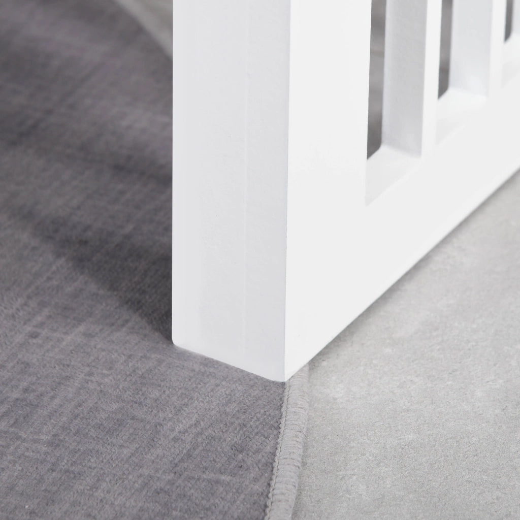 Stazione Cibo Cane ¨C zephmum ¨C 44x24x15cm Bianco