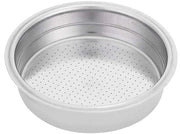 Filtro per caffè a doppia lastra - Acciaio inossidabile - Filtro per caffè professionale - Facile da pulire - Adatto per macchine da caffè - Filtro ultrafine - Supporto per filtro per caffè