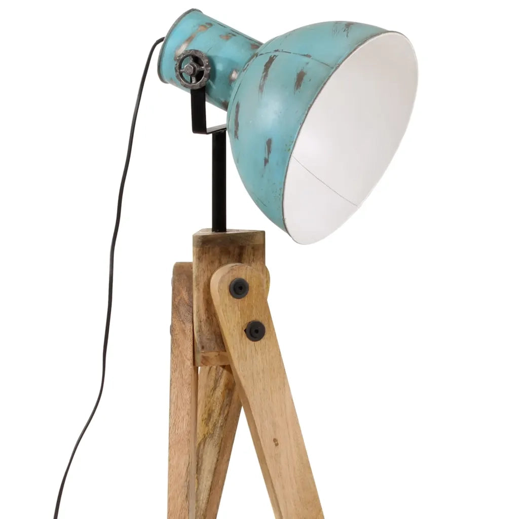 Lampada da Terra 25 W Blu Anticato 45x45x120 cm E27 CFW9060594