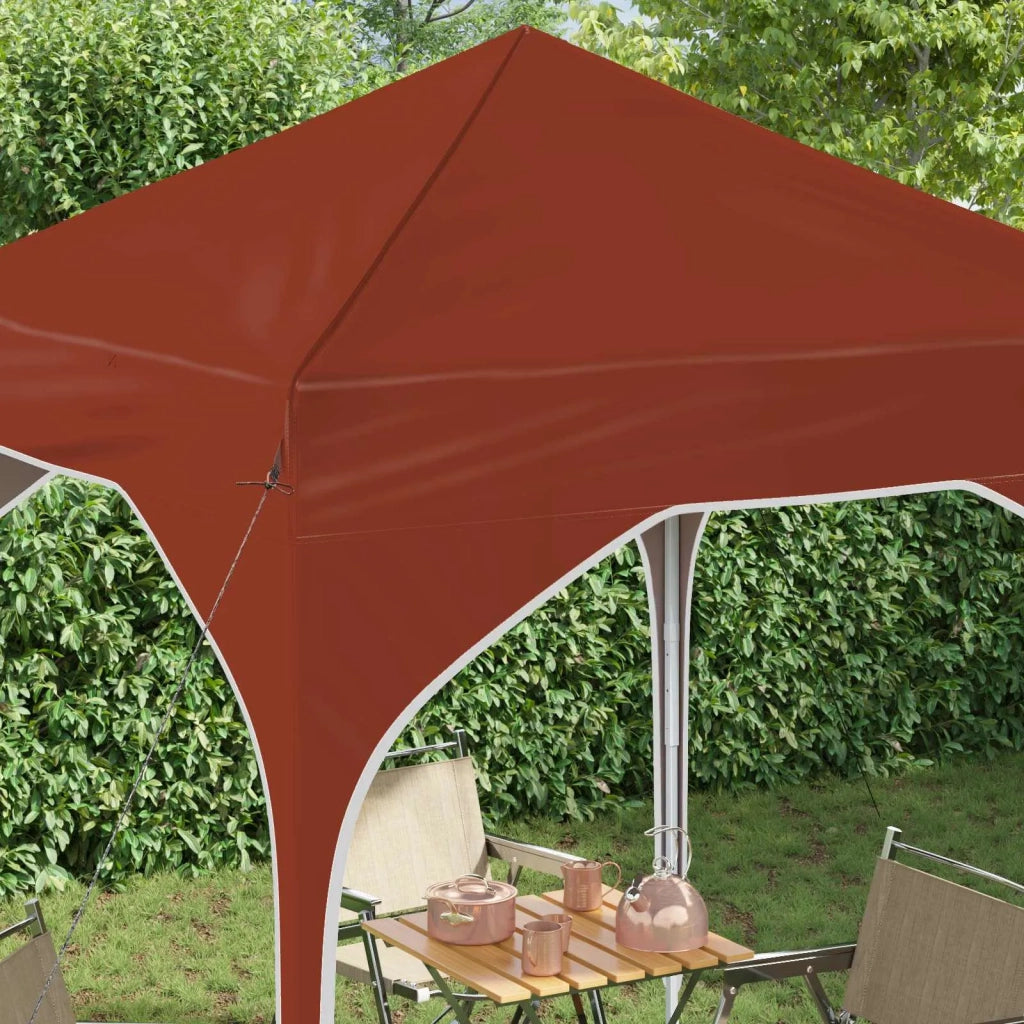 Tenda per feste a pop-up 194 x 194 x 245 cm Terracotta 42019820