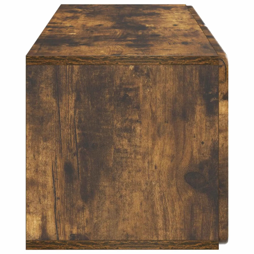 Mobile Porta TV da Muro Rovere Fumo 78,5 x 31 x 30 cm