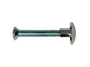 NOTTOLINO OTTONE NICHELATO CON VITE- vite ø mm.4x30 - 100 pezzi