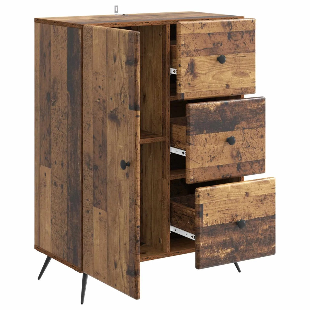 Credenza Legno antico 66 x 34,5 x 90 cm Legno ingegnerizzato