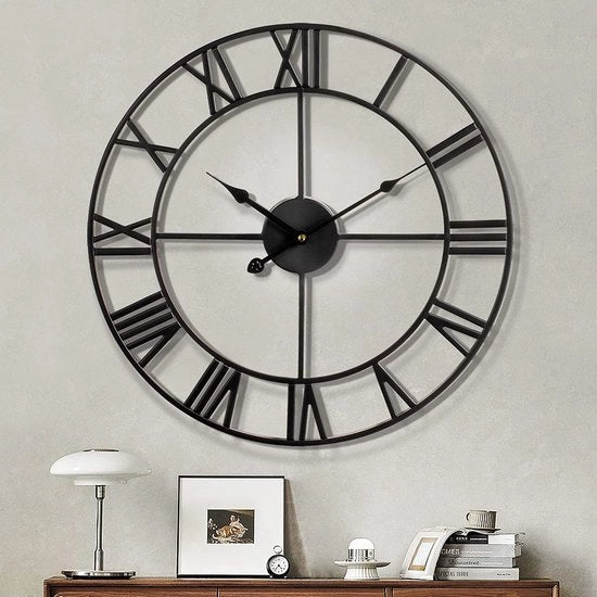 Orologio da Parete a Cerchio - Orologio da Muro a Cerchio - Orologio Moderno - Orologio da Parete Designer
