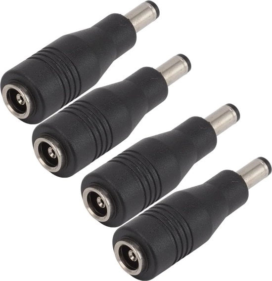 Adattatori DC per Cambio Genere 60x44 mm - 55x21 mm - Adattatore di Alimentazione Jack Connector - Fili per Laptop - Plug and Play.