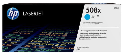 HP Cartuccia Toner ciano originale ad alta capacità LaserJet 508X