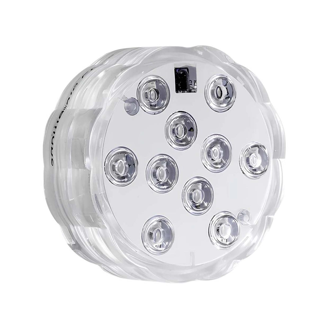 Lampada LED Decorativa RGB Subacquea 5W Telecomandata per Piscina e Acquario Bianco Avizar
