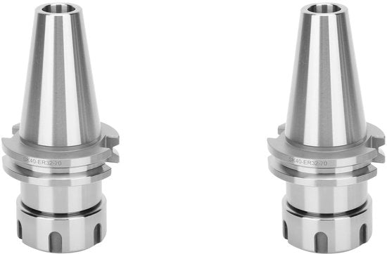 Freeshouder con Alta Precisione - CNC-freeshouder - SK40-ER32-70 - Portata di attacco 3-20 mm - Durezza 58±2 HRC - Lunghezza 132 mm - Sostegno per attrezzi
