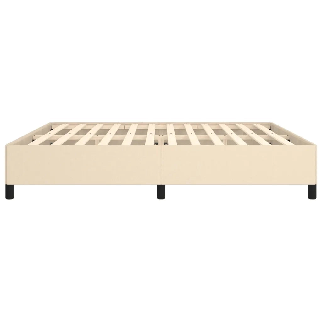 Giroletto senza Materasso Crema 200x200 cm in Tessuto 347095