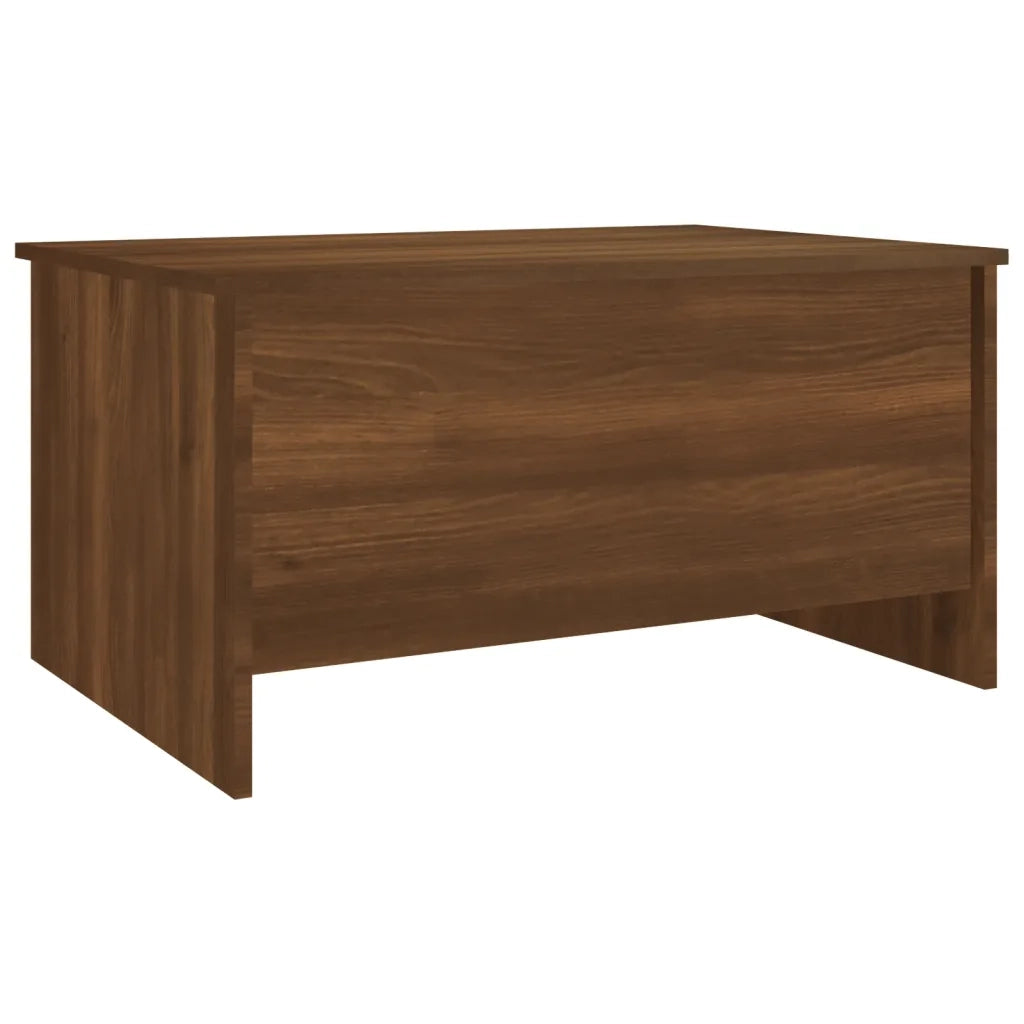 Tavolino Salotto Rovere Marrone 80x55,5x41,5 Legno Multistrato 819271