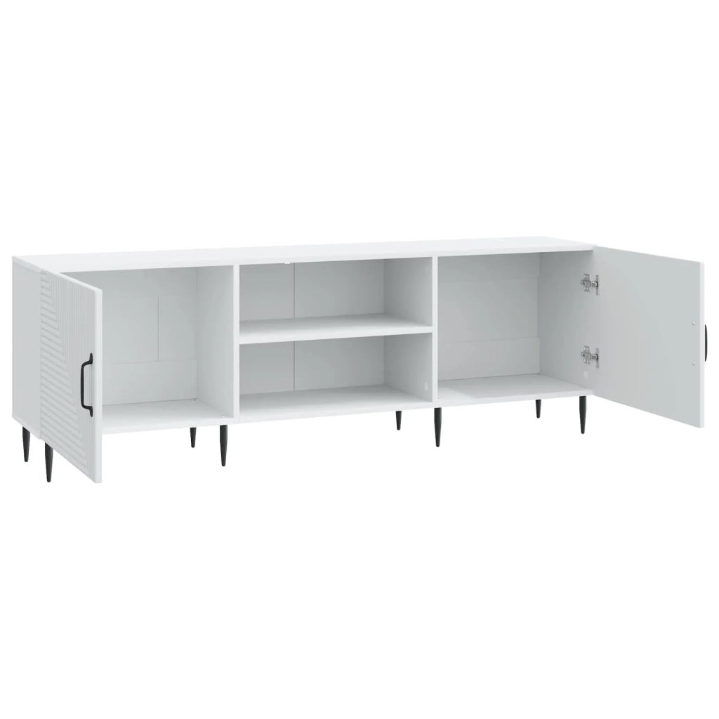 Mobile TV Bianco 150 x 31 x 50 cm Legno ingegnerizzato 894915