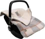 Zak per piedi per passeggino - Adatto per passeggino e seggiolino - Tessuto Teddy